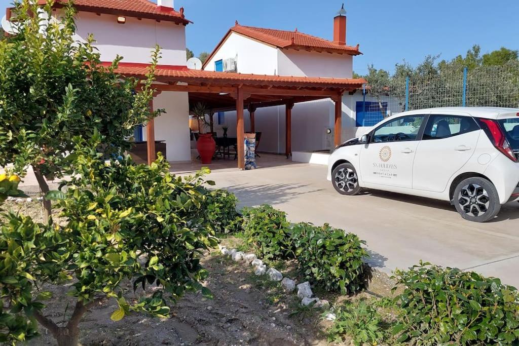 Villa Aleyna House Lindos Area Esterno foto